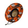 FOCO unisex adult Ncaa College Team Logo Floral Sun Straw Hat, Team Logo, One Size US view 3