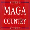 MAGA Country Make America Great Again Red Vinyl Decal Bumper Sticker Lot of 6 view 1