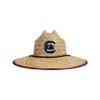 FOCO unisex adult Ncaa College Team Logo Floral Sun Straw Hat, Team Logo, One Size US view 2