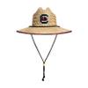 FOCO unisex adult Ncaa College Team Logo Floral Sun Straw Hat, Team Logo, One Size US view 4