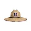 FOCO mens Ncaa College Team Logo Floral Sun Straw Hat, Team Logo, One Size US view 2