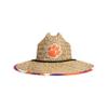 FOCO womens Ncaa College Team Logo Floral Sun Straw Hat, Team Logo, One Size US view 2