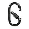 Heavy Duty Locking Climbing Carabiner Clip CE Rated 25 kN 5600 LB Rugged Terrain Approved Industrial Strength Twist Lock Carabiners Clips for Rigging, Ropes, Hammocks, Camping view 3