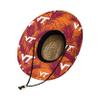 FOCO unisex adult Ncaa College Team Logo Floral Sun Straw Hat, Team Logo, One Size US view 3