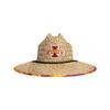 FOCO Iowa State Cyclones NCAA Floral Straw Hat view 2