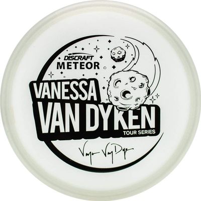 Discraft Limited Edition 2021 Tour Series Vanessa Van Dyken Metallic Tour Z Meteor Midrange Golf Disc [Colors May Vary] - 177-180g