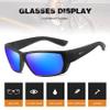 Bevi Polarized Sports Sunglasses Ultralight TR90 Frame Glasses Flexible and Durable for Men Women Sun Glasses 2701C9 view 3