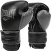 Everlast Powerlock 2 Boxing Gloves | Heavy Bag Gloves | SyntheticLeather | Men & Women | Training & Sparring Gloves | Ventilated Design | Multi-Layered Foam Padding | Black / Gray, 14 oz view 1