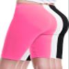 Design by Olivia Women's Basic Solid Active Yoga Biker Shorts 3PACK - Black/White/Fuchsia 1X view 1