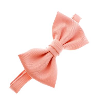 Adult Gabardine Adjustable Pre-Tied Bow Tie - Peach