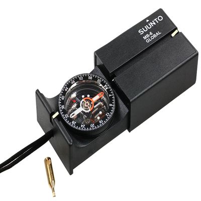 SUUNTO MB-6 G 6400 Compass - Feature-Packed Globally Balanced Compass in a Handy Matchbox-Style case