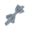 My Lello Adult Chambray Adjustable Pre-Tied Bow Tie - Faded Blue Denim view 1