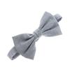 My Lello Baby Chambray Adjustable Pre-Tied Bow Tie - Faded Denim view 1