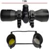MY Premium Build, Tactical 4X32 Compact Scope Rangefinder Reticle Hunting Riflescopes Cross-Hair Reticle for Ruger 1022 10/22 with Weaver Ring (New Version) view 4