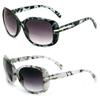 2 Pairs Women's Bifocals Reading Sunglasses Reader Glasses Vintage Outdoor Black and Leopard (2 Pairs (Grey/Mica), 1.50)