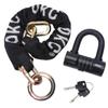 OKG Heavy Duty Motorcycle Chain Locks, 5FT Security Chain with 12mm Boron Manganese Steel Links, Black view 3
