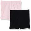 The Children's Place baby girls And Toddler Cartwheel Shorts, Black/Shell 2 Pack, 2T US view 1
