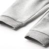 The Children's Place Baby Boys and Toddler Active Fleece Jogger Sweatpants Pants, Black/Smoke Gray 2 Pack, 6-9 Months US view 3