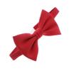 Child Gabardine Adjustable Pre-Tied Bow Tie - Bright Red view 1