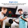 BaiTTang LED Fitness Interval Timer, 6 Digits HIIT Training Pre-Programmed Wall Clock with Tabata, EMOM, MMA, Ideal for Crossfit Home Gym Workout view 2