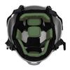 Yzpacc Tactical Helmet Pads, Universal Replacement EX Helmet Internal Memory Foam Pad Protective Mat for ACH MICH FMA EXF Helmet (Black) view 4