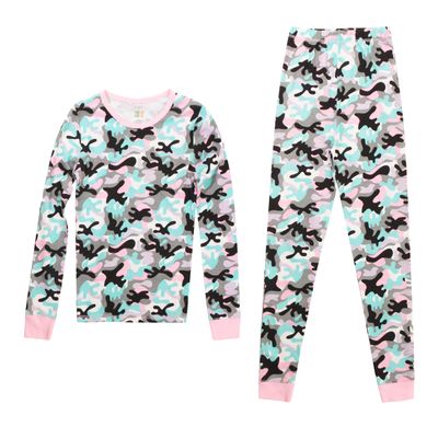 Just Love Cotton Pajamas Sets for Girls 34606-10622-14-16 White - Camo