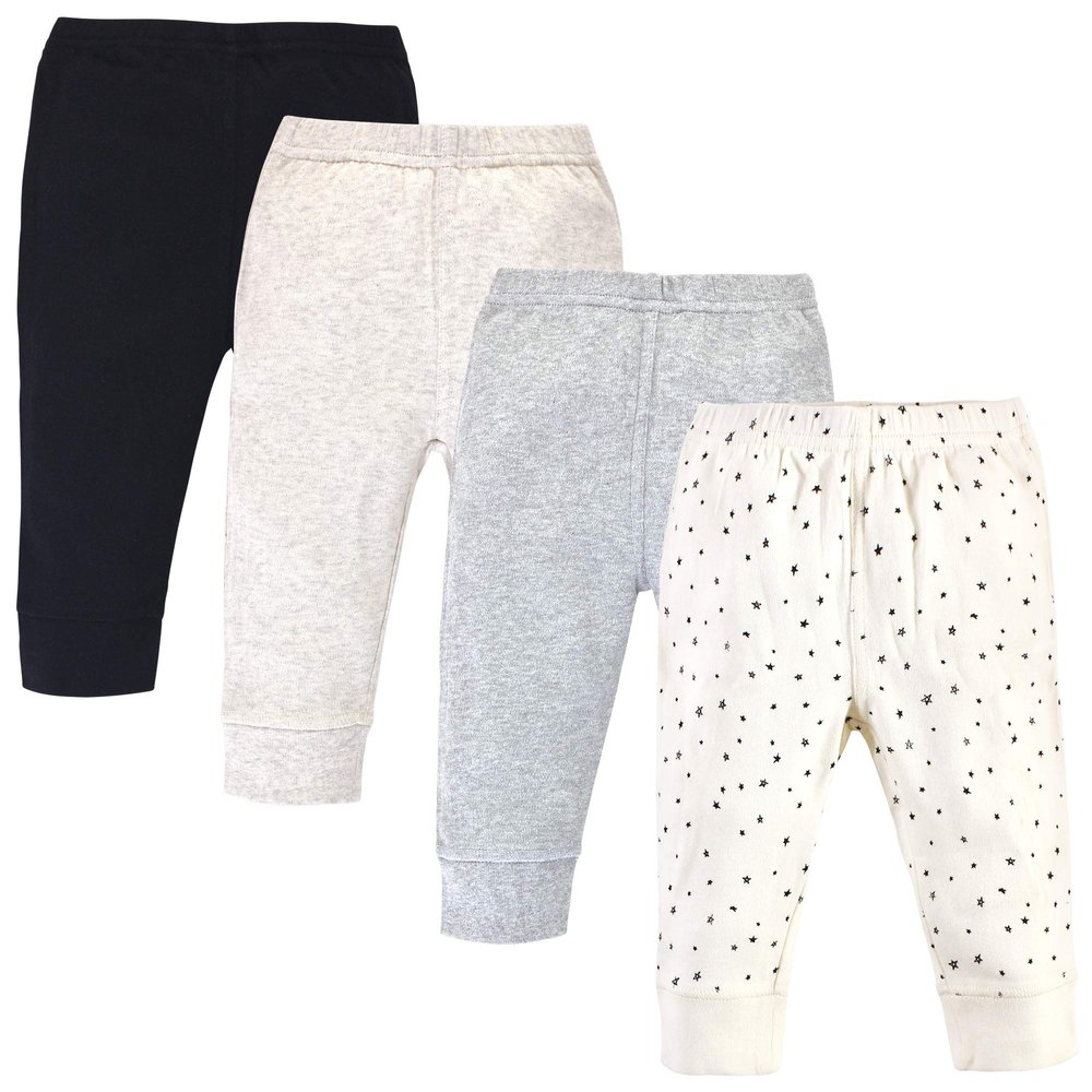Touched by Nature Unisex Baby Organic Cotton Pants, Star, 12-18 Months