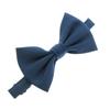 Child Gabardine Adjustable Pre-Tied Bow Tie - Light Navy view 1