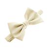 My Lello Baby Gabardine Adjustable Pre-Tied Bow Tie - Almond view 1