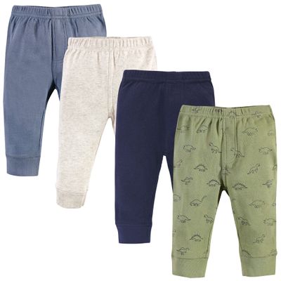 Touched by Nature Unisex Baby Organic Cotton Pants, Dino, 9-12 Months