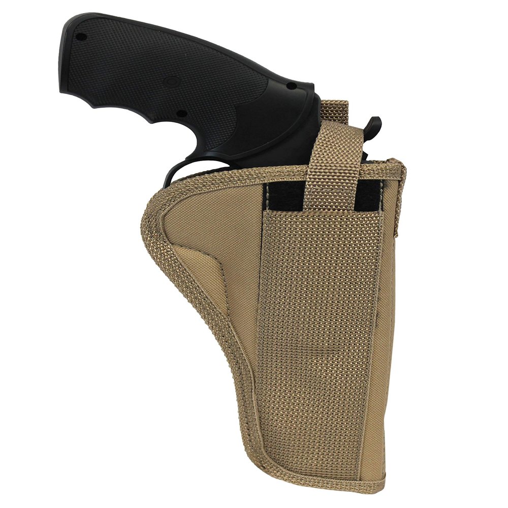 Barsony Desert Sand OWB Holster for 6" Revolvers Ruger SP101 6 Shot Right