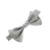 My Lello Baby Chambray Adjustable Pre-Tied Bow Tie - Gray view 1