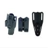 Polymer OWB Holster Compatible with Glock 14,17,19,20 (Gen 1-5), Tactical Outside Waistband Paddle Open Carry Interchangeable Holster, Magazine Holster, Leg Strap and Adapter (Holster+MAG+Adapter) view 1