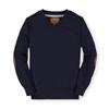 Hope & Henry Boys' Long Sleeve Fine Gauge V-Neck Sweater view 1