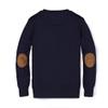 Hope & Henry Boys' Long Sleeve Fine Gauge V-Neck Sweater view 4