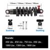 LvTu Damping Mountain Bike Rear Shock Rebound Downhill 125mm/150mm/165mm/190mm Hydraulic Steel Spring Suspension (Color : 150mm, Size : 650 Lb) view 3
