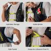 Nathan Men's Pinnacle Race Vest 4L Hydration Pack, Two 20 oz Soft Flasks, Running, Hiking, Water-Resistant, Moisture Wicking, Adjustable Straps view 2