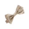 My Lello Baby Chambray Adjustable Pre-Tied Bow Tie - Natural view 1