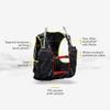 Nathan Pinnacle Race Vest 4L Running Vest with Water Bottle, with Two 20 oz Hydration Soft Flasks, Water-Resistant Pockets, Lightweight & Moisture Wicking view 3