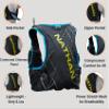 Nathan Men's Pinnacle Race Vest 4L Hydration Pack, Two 20 oz Soft Flasks, Running, Hiking, Water-Resistant, Moisture Wicking, Adjustable Straps view 4