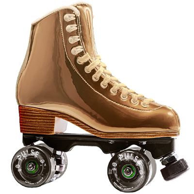 Jackson - Evo Viper Outdoor Roller Skates for Women and Girls with Atom Pulse Lite Wheels/Color: Gold/Size: 8