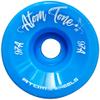 Atom Tone Quad Roller Skate Wheels, 57mm, Blue, 97A view 1