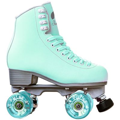 Jackson - Finesse Viper Outdoor Roller Skates for Women and Girls, Atom Pulse Lite Wheels with Vinyl-Coated Quad Boot, (Mint)