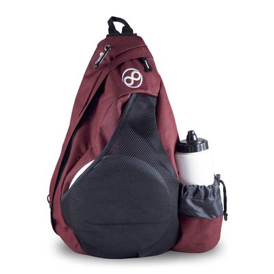 Infinite Discs Slinger Deluxe Disc Golf Backpack for Quick Disc Storage, 12 Discs in Your Bag (Red)