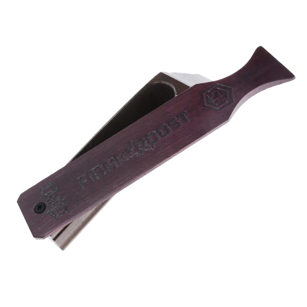 Hunters Specialties Realistic Sounds Easy-to-Use Drury Outdoors Signature Series Final Roost Box Turkey Call