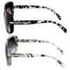 2 Pairs Women's Bifocals Reading Sunglasses Reader Glasses Vintage Outdoor Black and Leopard (2 Pairs (Grey/Mica), 2.50) view 2