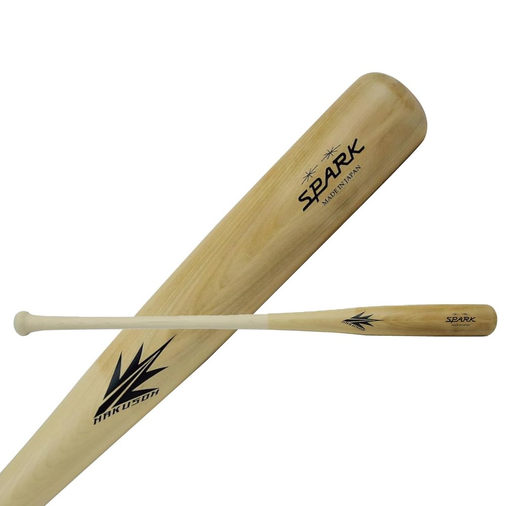 HAKUSOH Fungo Spark Ho Wood Baseball Bat Wooden Baseball Bat for Infield and Outfield Practice, Training Wood Bat for Coaches, [Made in Japan] [Dropweight -16] [Made in Japan] (F31H 36'')