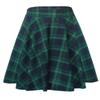 Urban CoCo Women's Basic Midi Skirt Versatile Stretchy Flared Casual High Waisted Skirts(M,Long-13) view 1