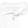 The Children's Place Baby Boys and Toddler Boys Short Sleeve Pique Polo, Black/White, 5T view 2