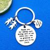 Babysitter Appreciation Gifts Thank You Gift for Nanny Keychain Babysitter Child Care Gift Daycare Jewelry Nanny Appreciation Present Keychain Child Caregiver Present view 3